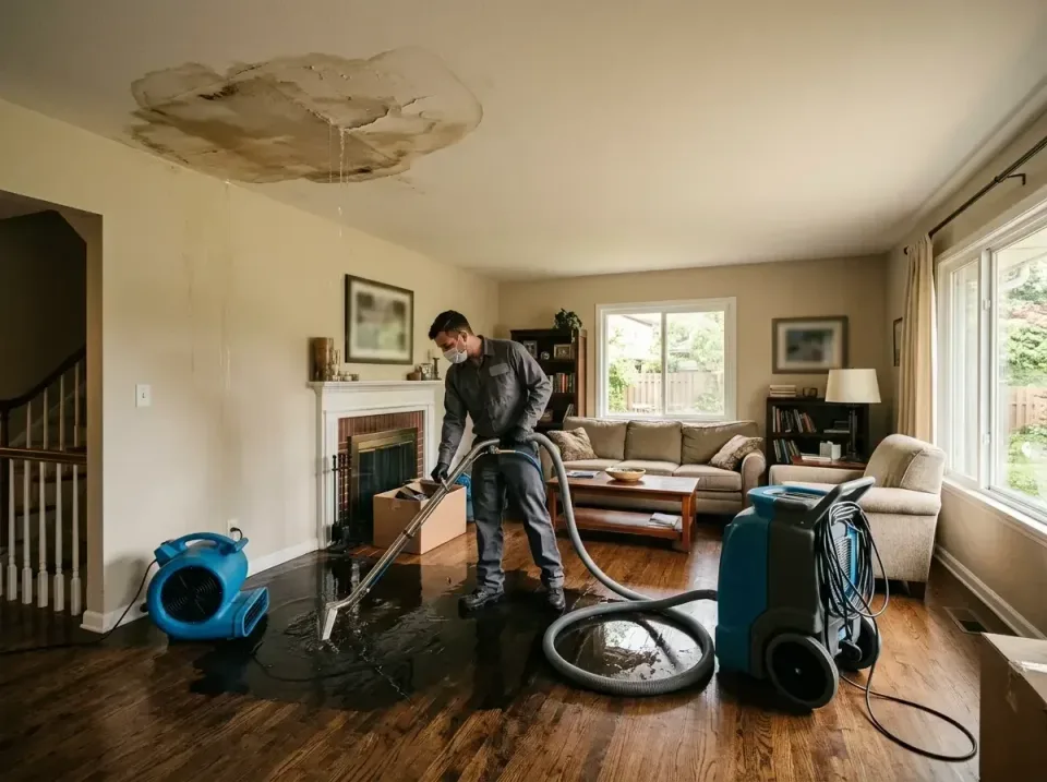 attic-pipe-burst-ceiling-drip-008 — frequently asked questions, Water Damage Restoration & Carpet Care in Bellville, TX